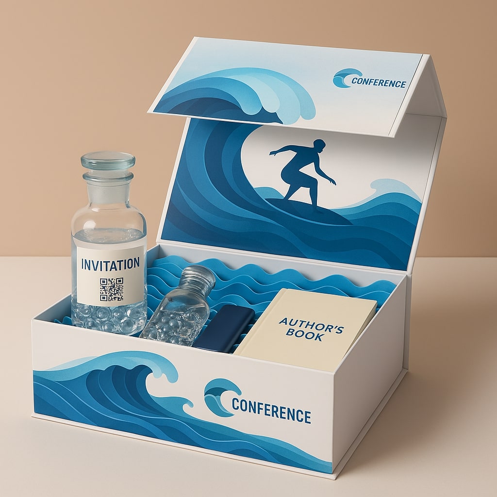 Creative VIP invitation for GETCommerce 2025 designed and produced by MOVYTZA